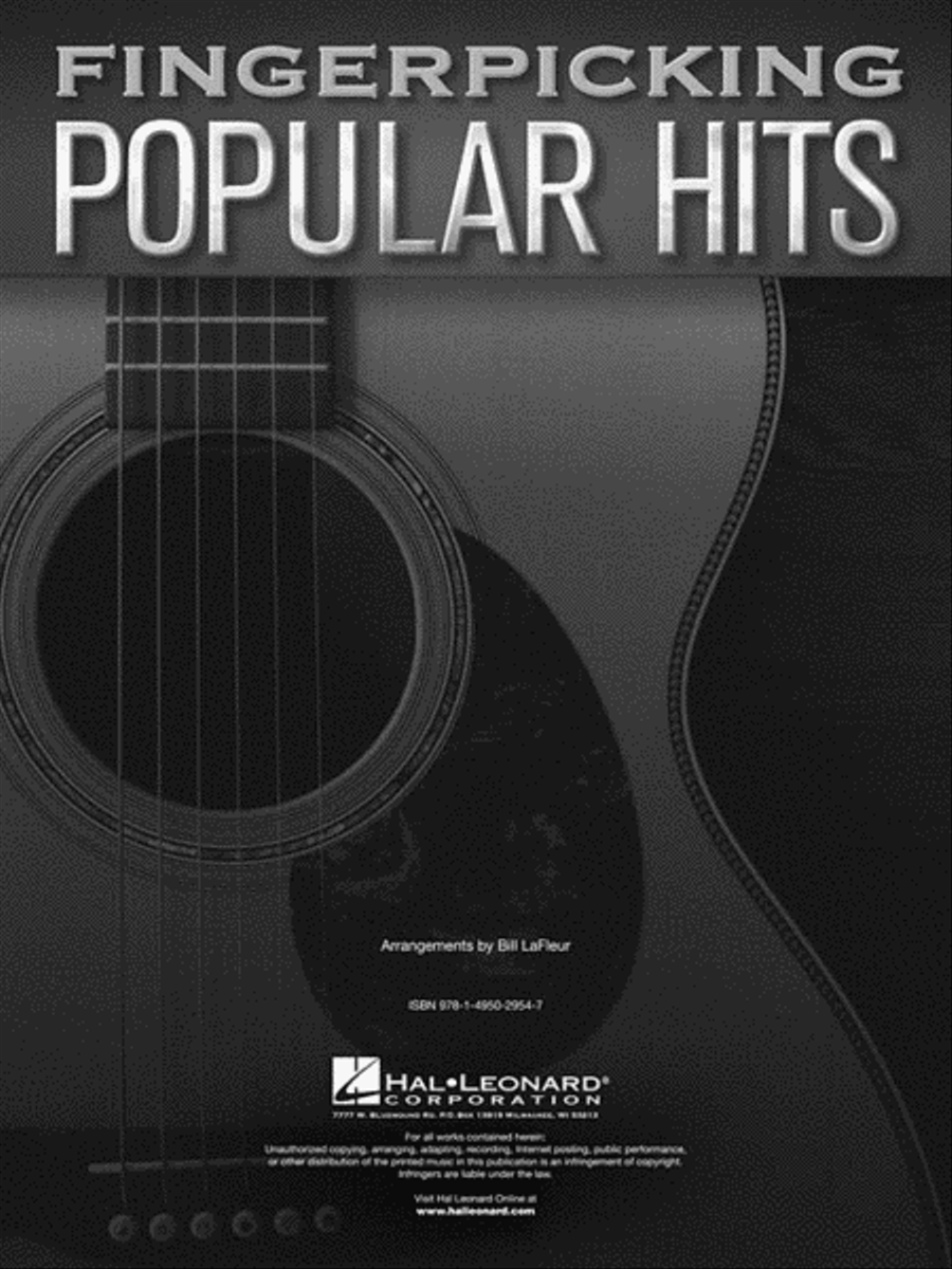 Fingerpicking Popular Hits Acoustic Guitar scores gallery preview page 3