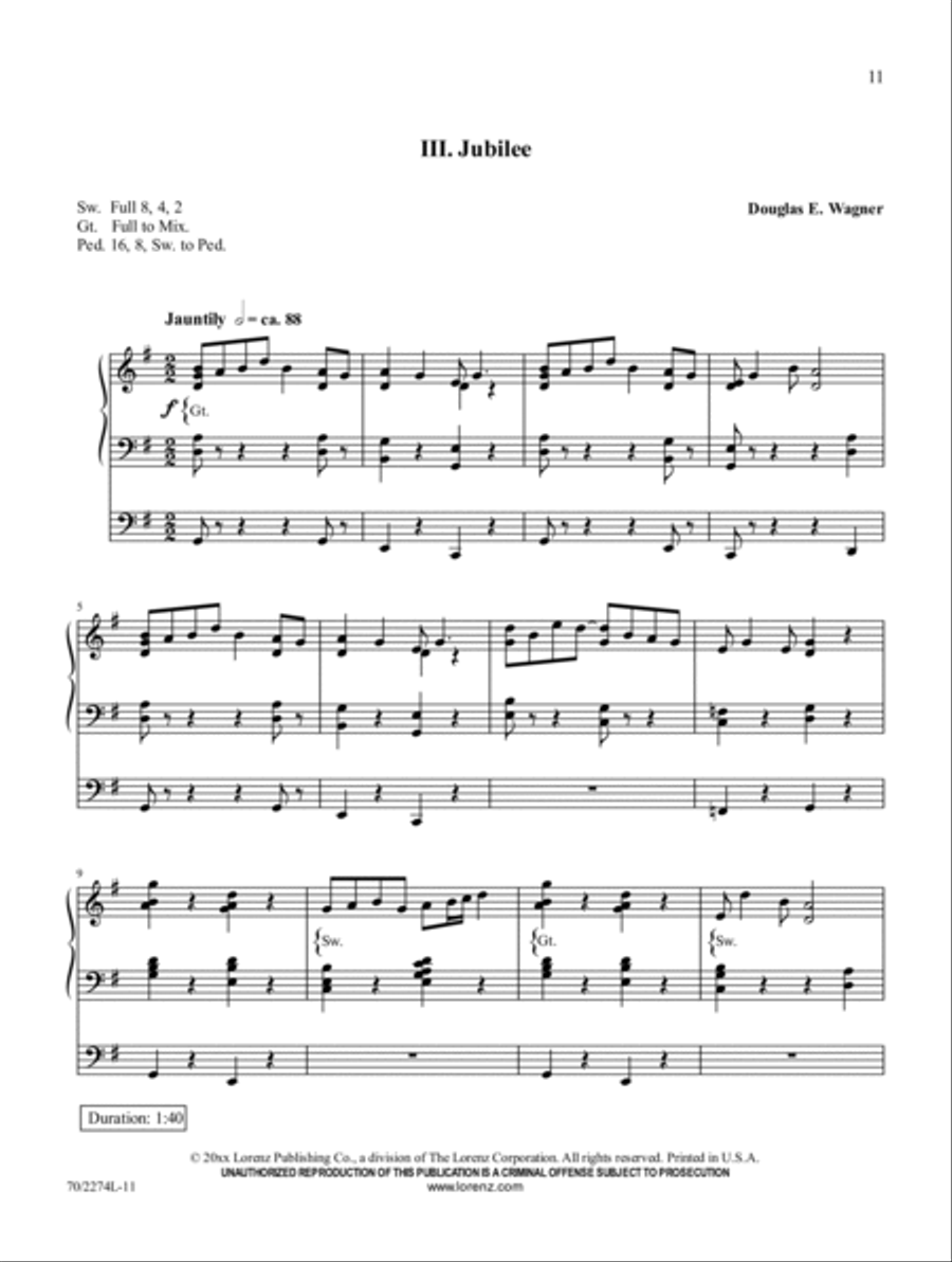 Celtic Suite for Organ image number null