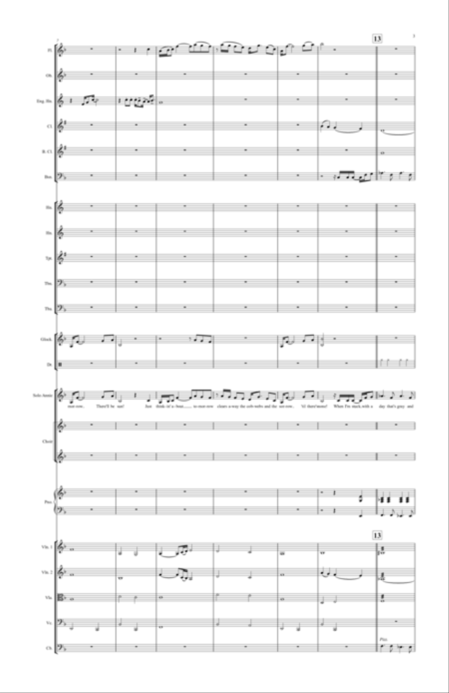 Tomorrow Full Orchestra scores gallery preview page 4