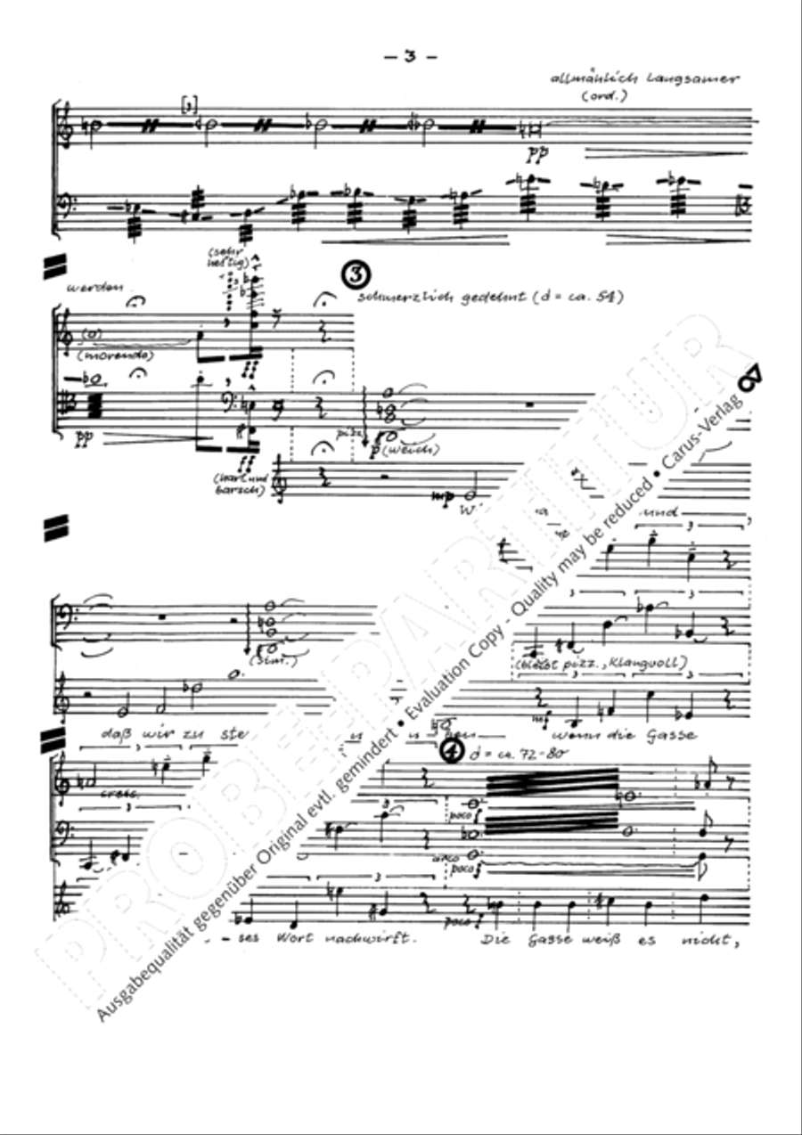 Todesblumen Flute scores gallery preview page 6