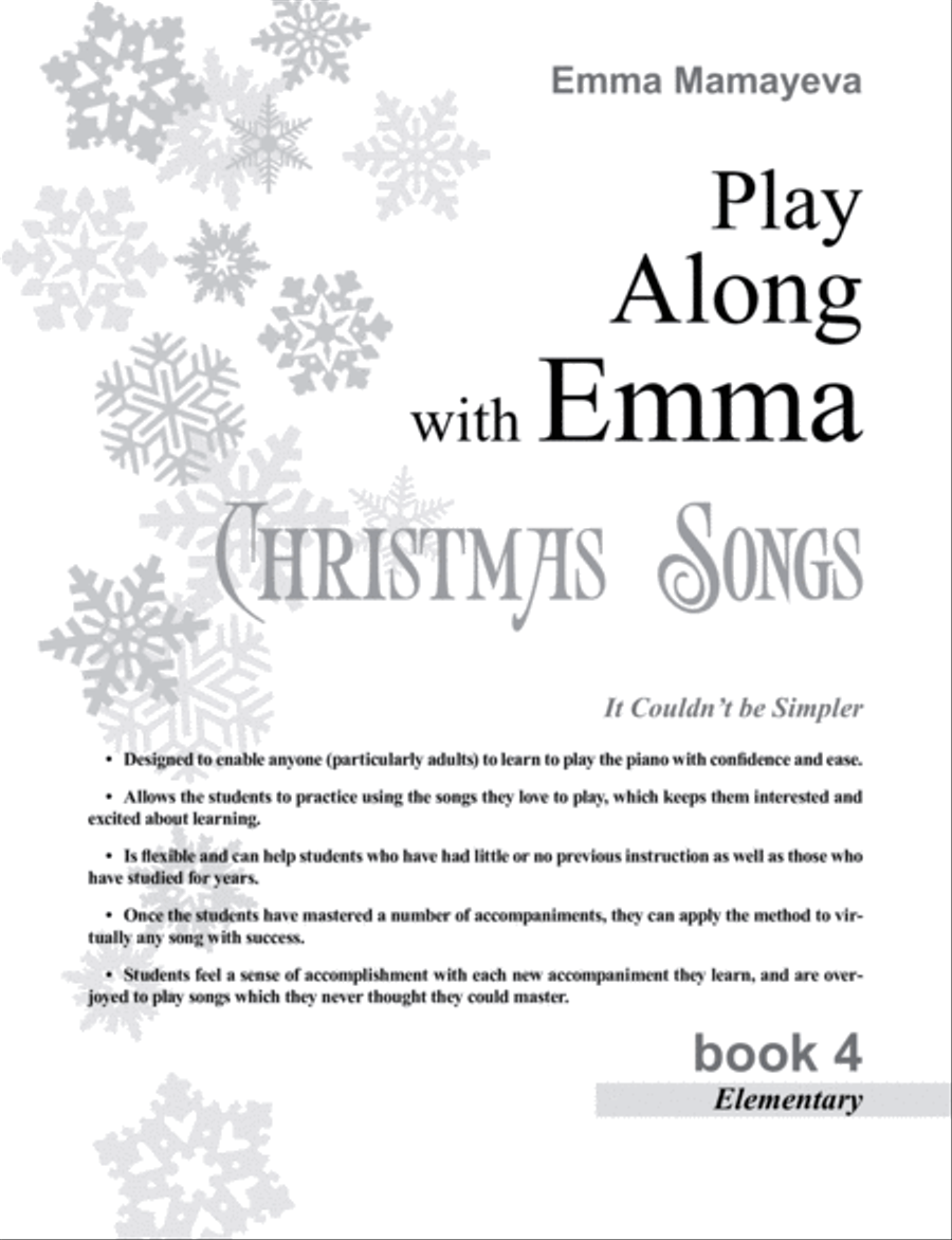 Play Along With Emma Christmas Songs Voice scores gallery preview page 2