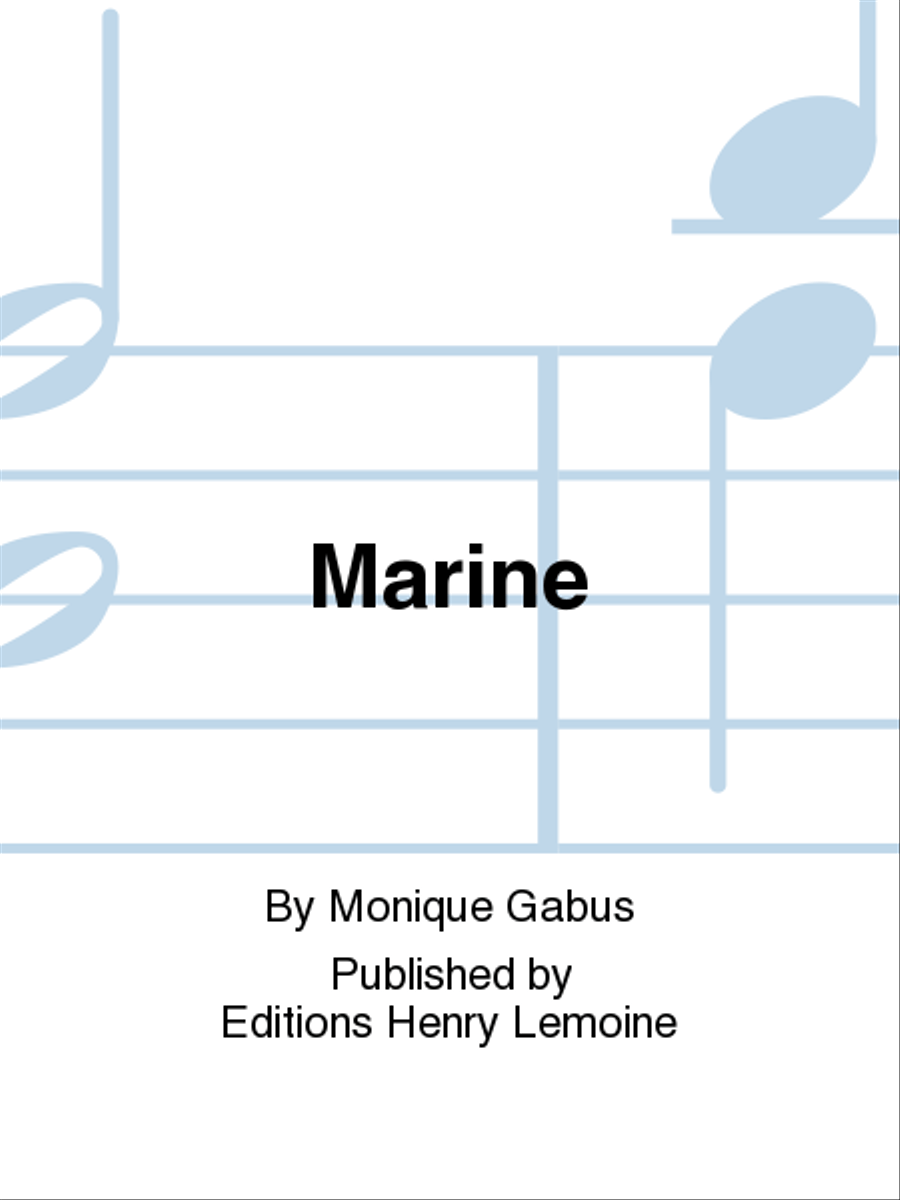 Marine Voice Solo scores gallery preview page 1