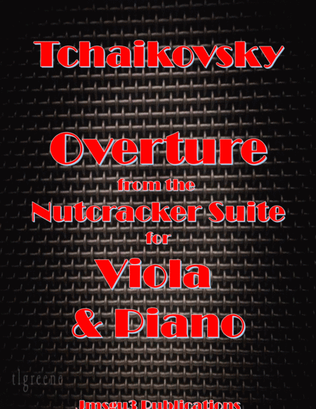 Tchaikovsky: Overture from Nutcracker Suite for Viola & Piano