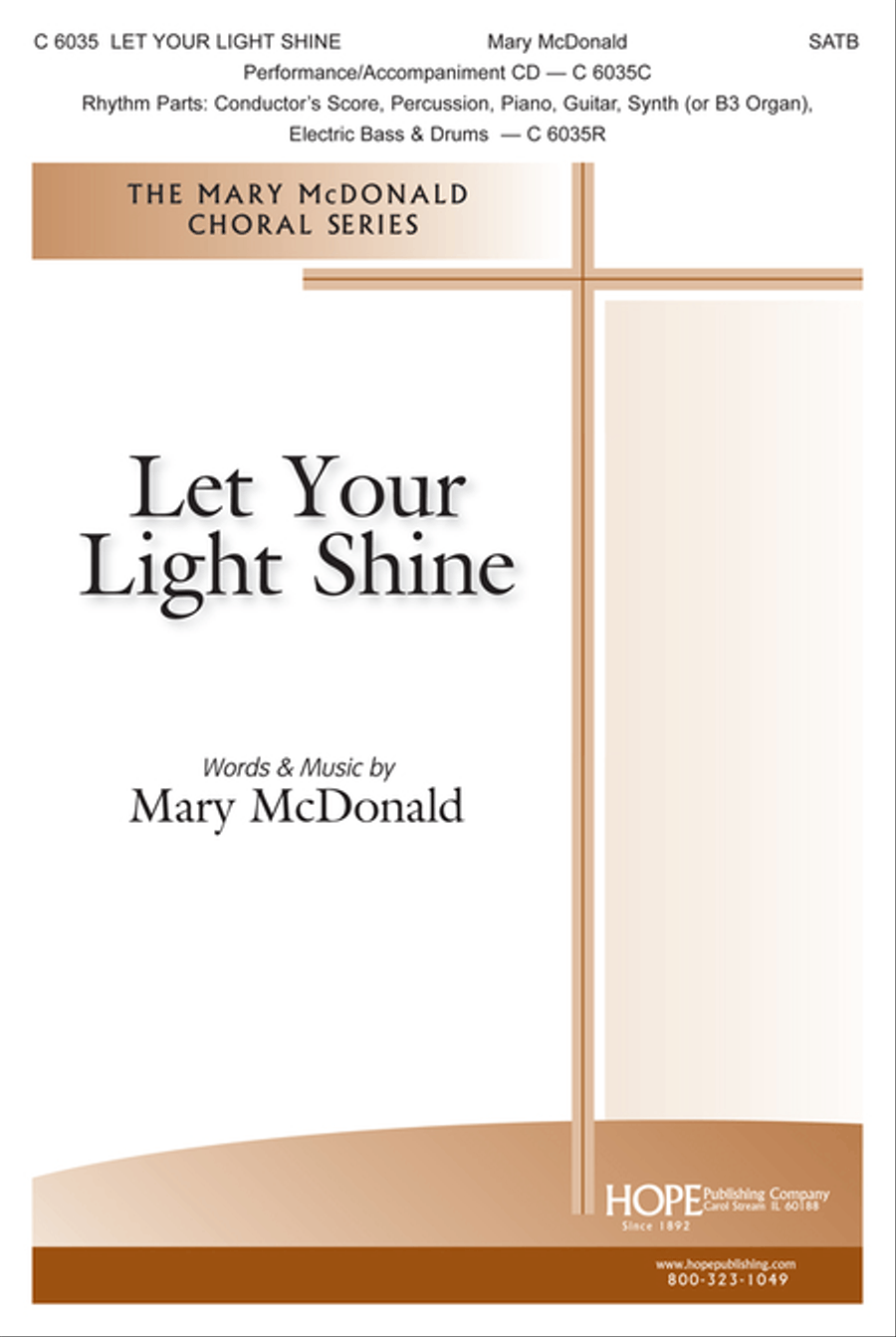 Let Your LIght Shine 4-Part scores gallery preview page 1