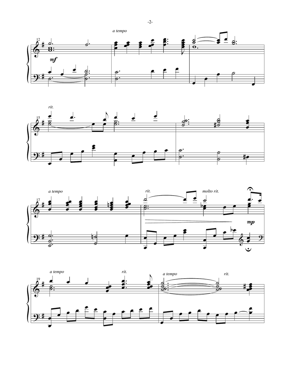 Sacred Hymn Arrangements for Piano - book 1 Piano Solo scores gallery preview page 5