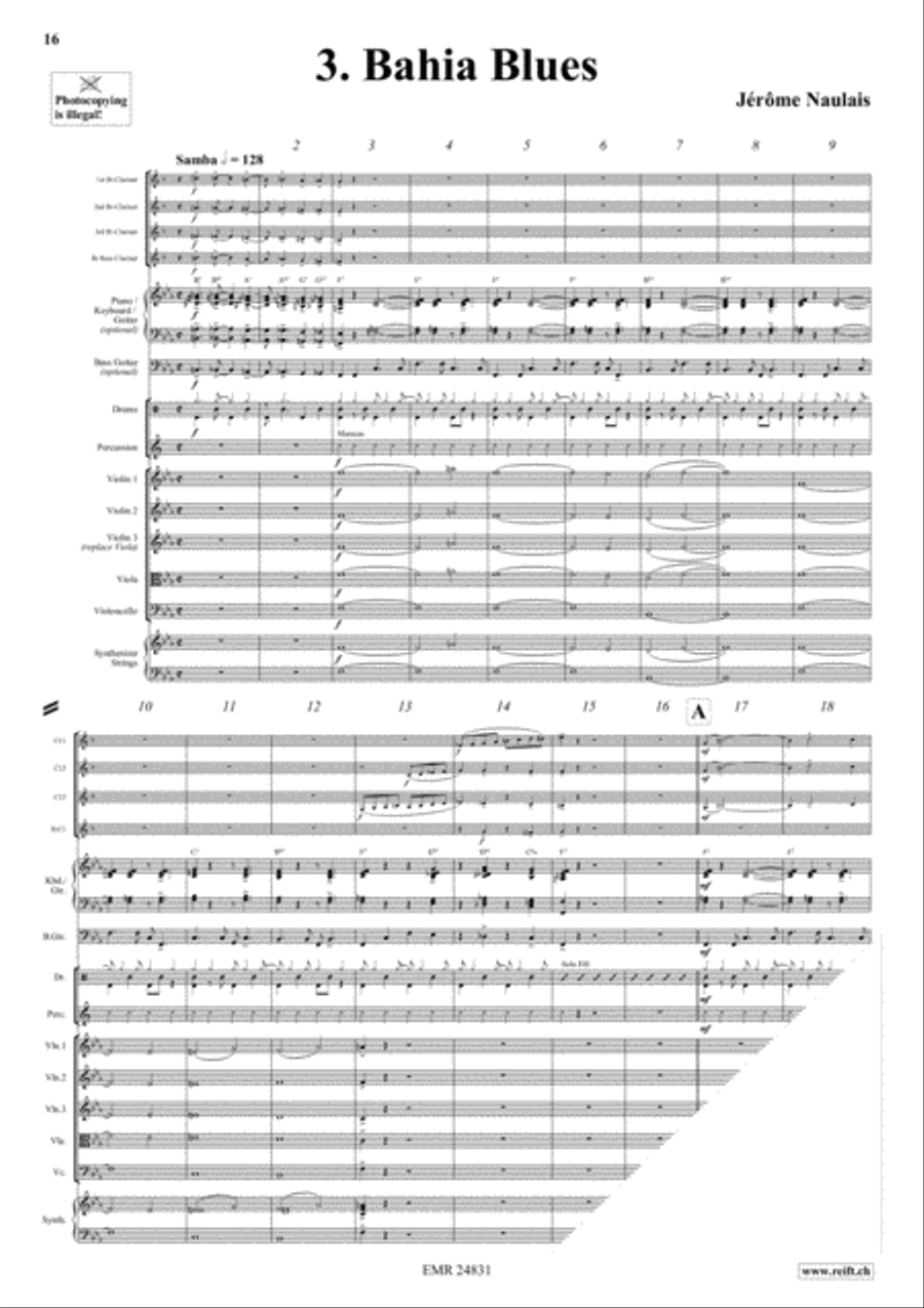 Play With Your Band Volume 1 Clarinet Quartet scores gallery preview page 5