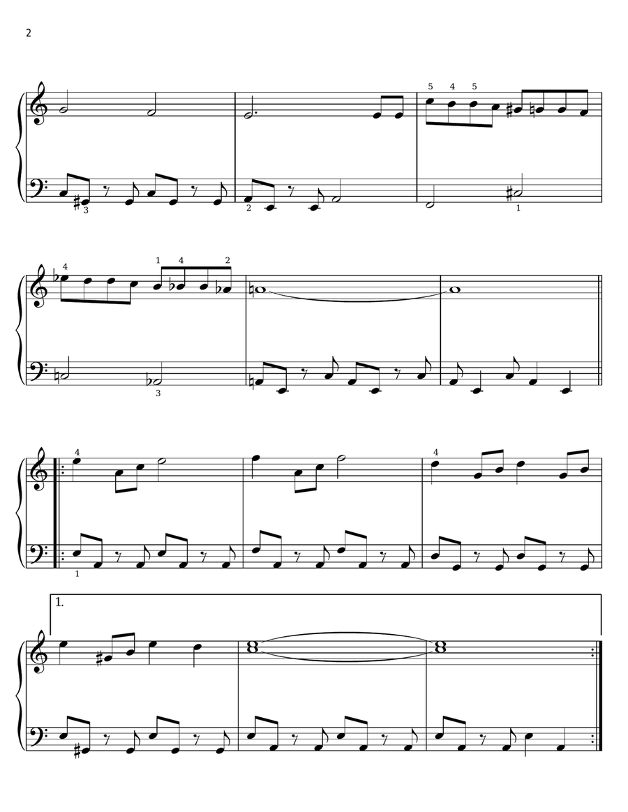 Full Moon (from The Twilight Saga: New Moon) Voice scores gallery preview page 2