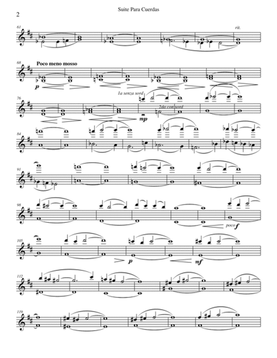 Suite for String Orchestra (Mov I) Violin II part