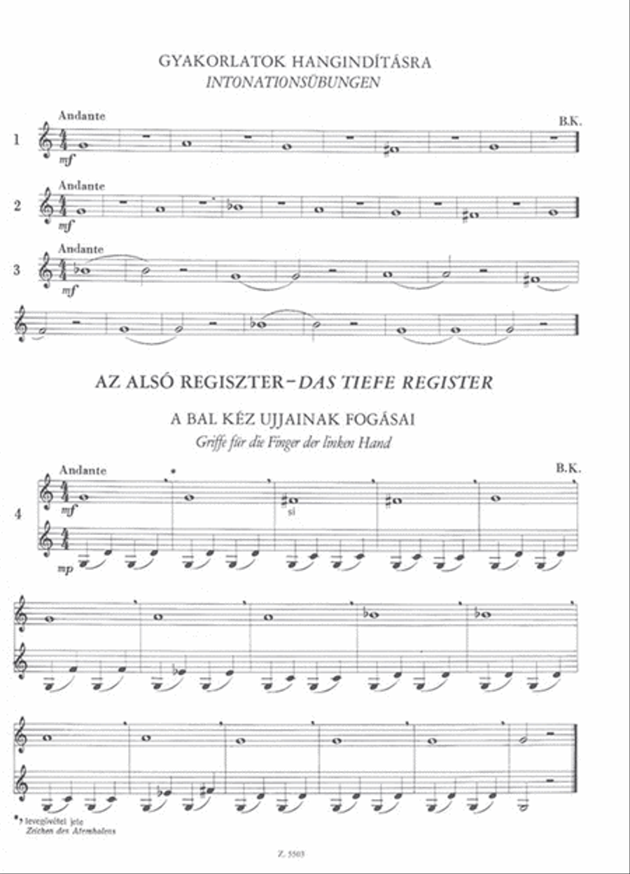 Klarinettenschule I Clarinet scores gallery preview page 2
