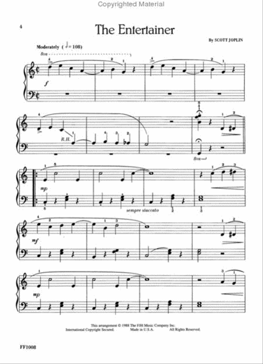 FunTime Piano Ragtime & Marches Piano Method scores gallery preview page 2