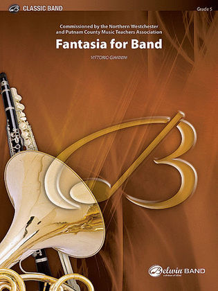 Book cover for Fantasia for Band