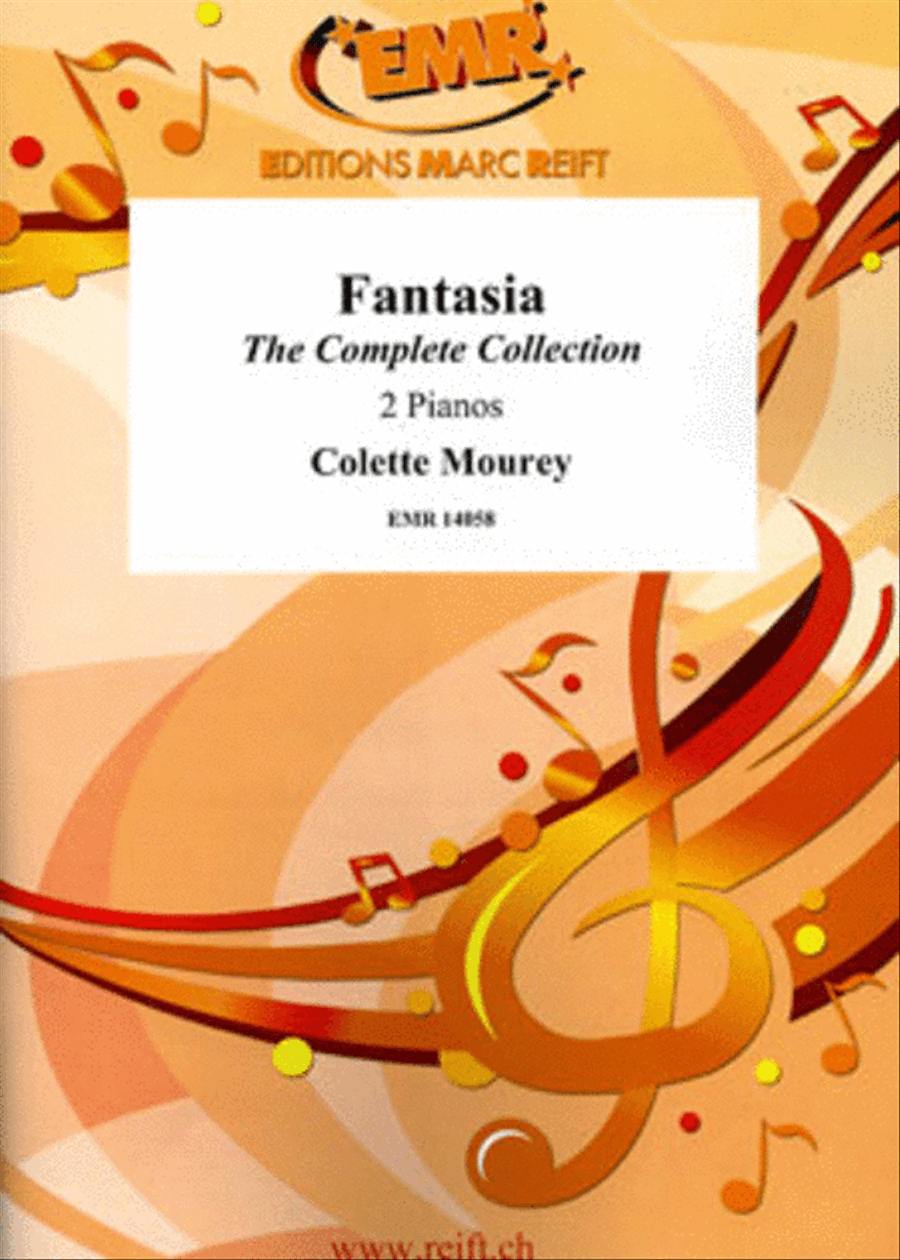 Fantasia Piano Duet scores gallery preview page 1