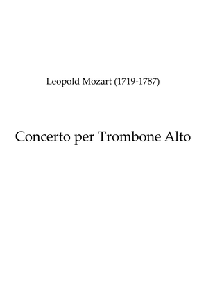 Concerto for Alto Trombone