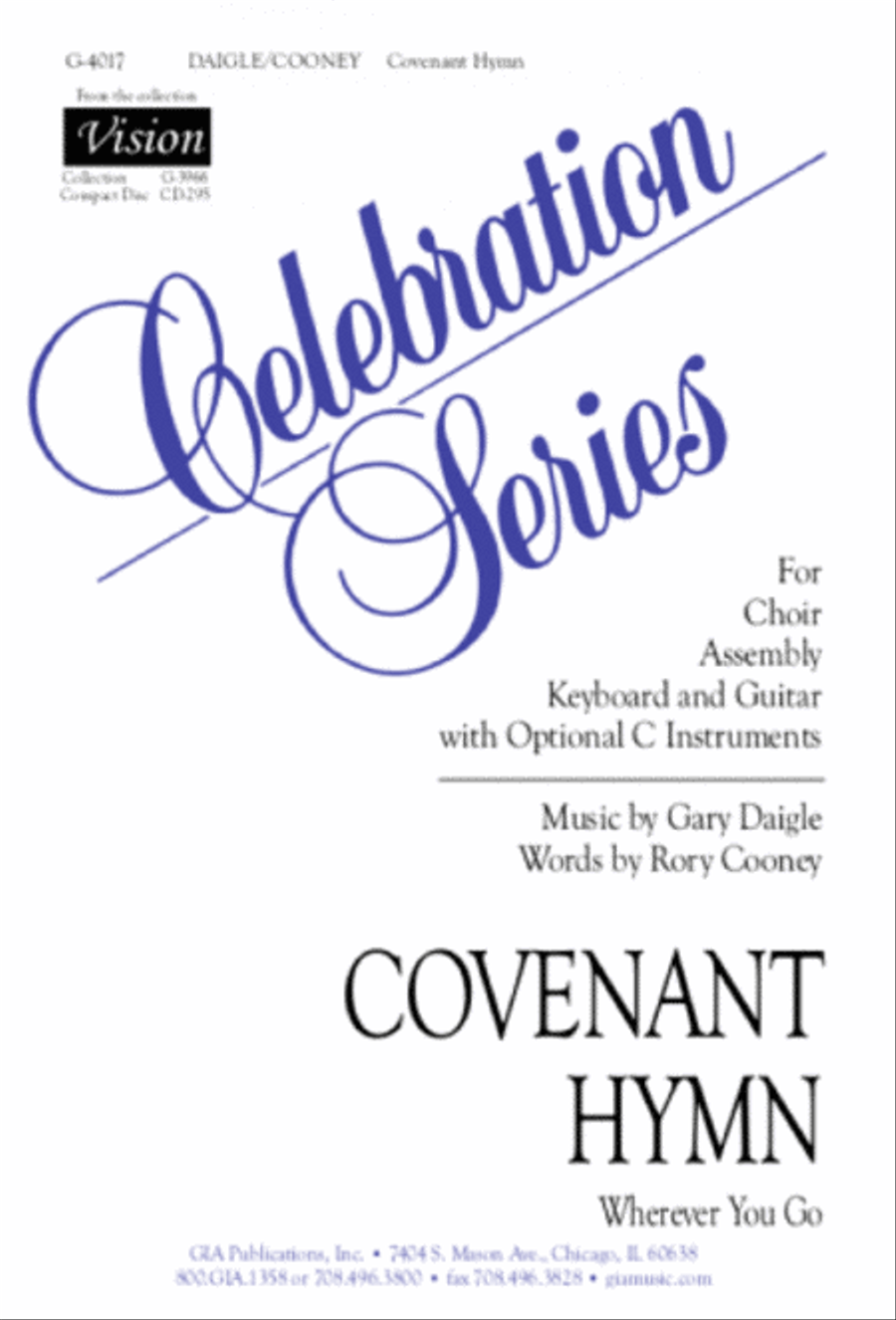 Covenant Hymn - SATB edition image number null