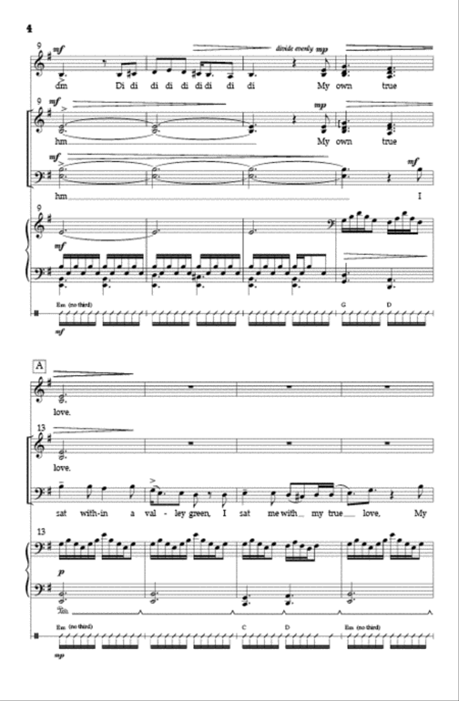 The Wind That Shakes the Barley (SSATB) SSATB scores gallery preview page 3