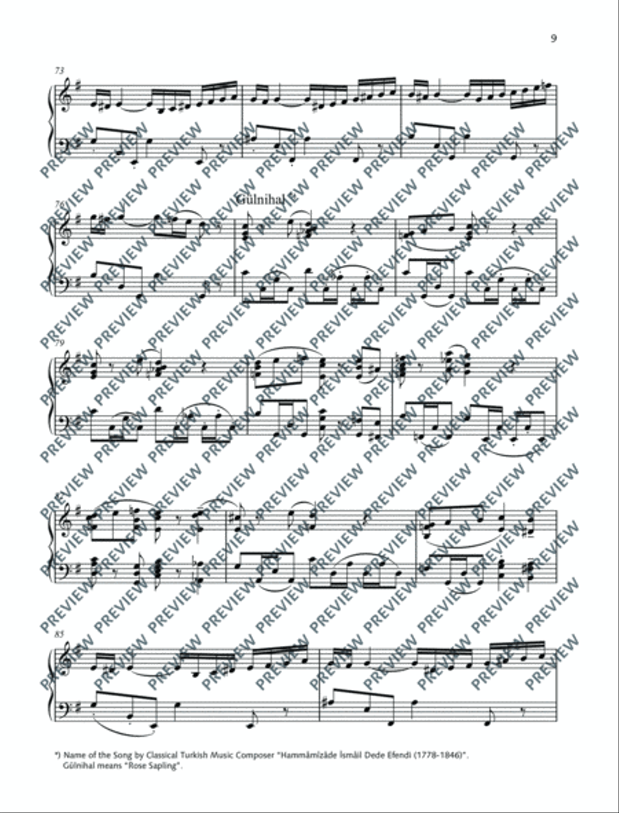 Goldberg in Istanbul Harpsichord scores gallery preview page 10