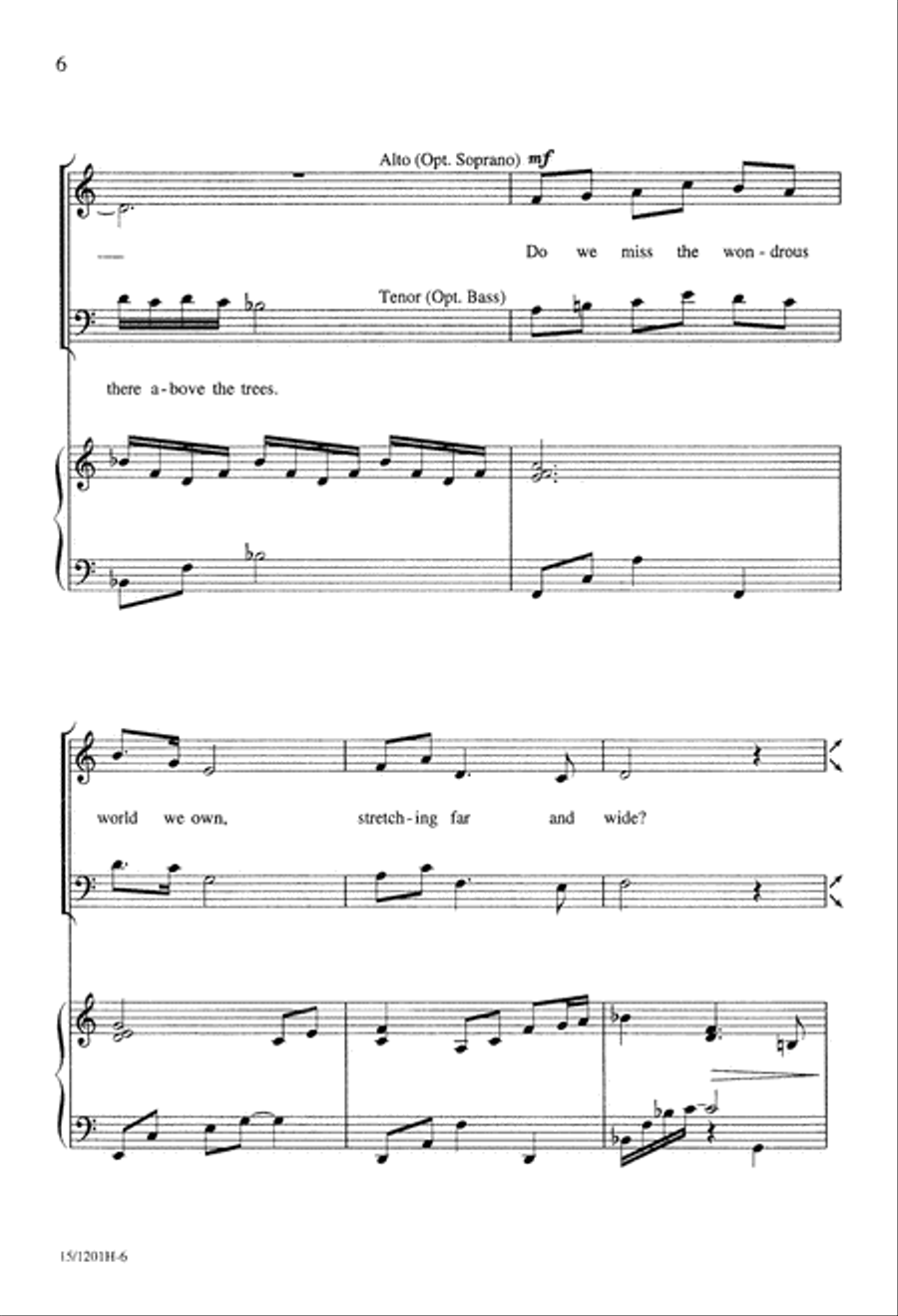 Gentle Bird Gentle Bird 4-Part scores gallery preview page 6