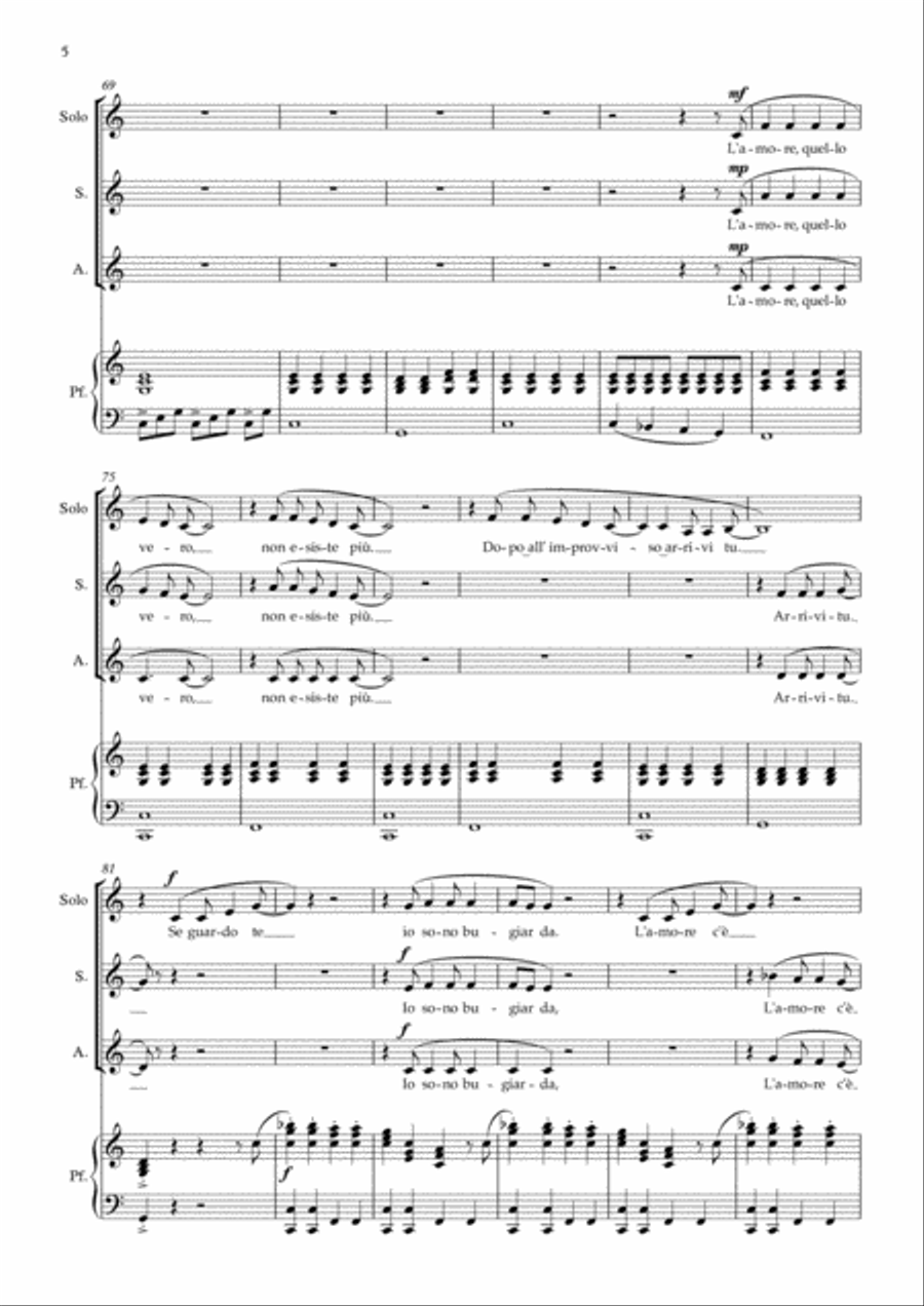 Sono Bugiarda SSA scores gallery preview page 5