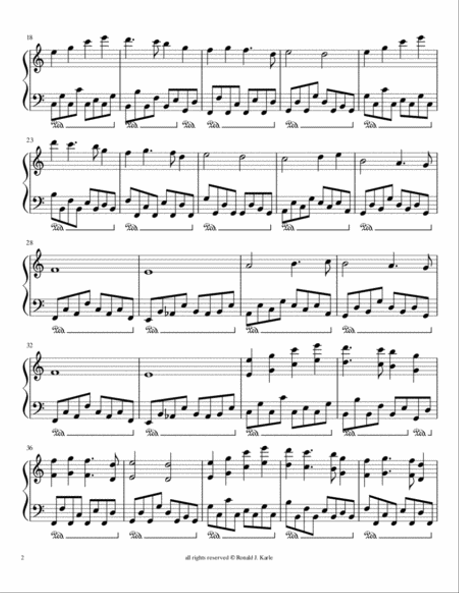 Kinder Shoes Kinder Shoes Piano Solo scores gallery preview page 2