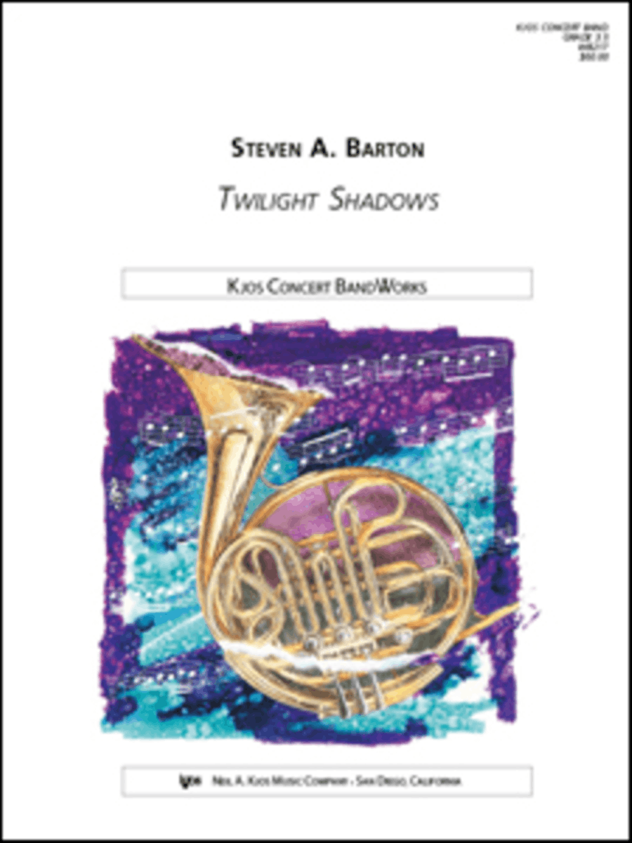 Twilight Shadows Twilight Shadows Concert Band scores gallery preview page 1