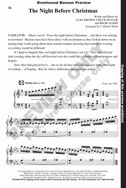 The Night Before Christmas (Audio Wav Files-DVD-ROM) image number null