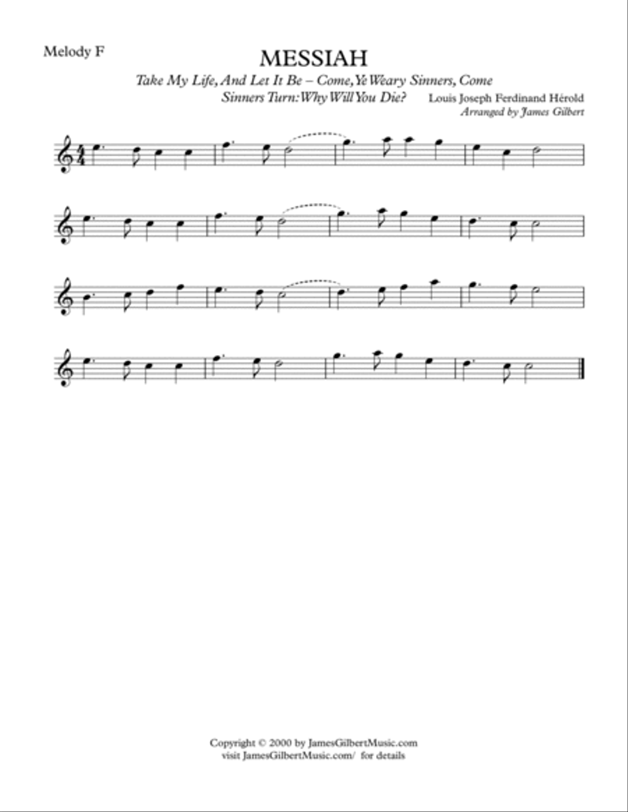 MESSIAH MESSIAH Small Ensemble scores gallery preview page 5