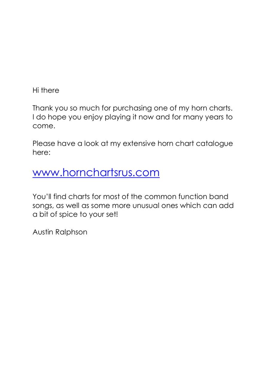 Best Of My Love Tenor Saxophone scores gallery preview page 2
