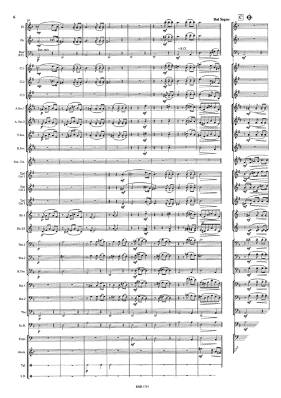 Serenade Concert Band scores gallery preview page 7