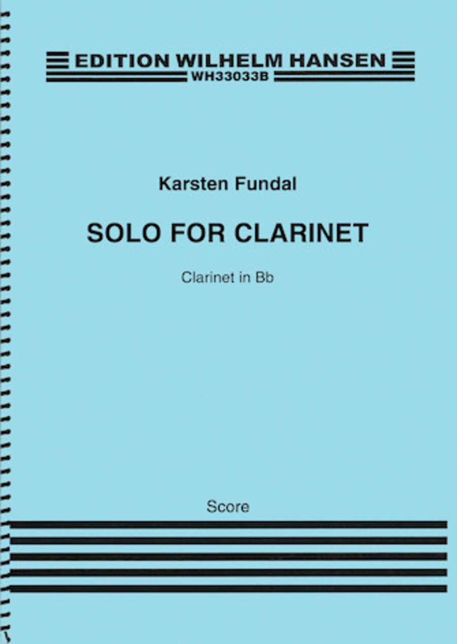 Solo for Clarinet