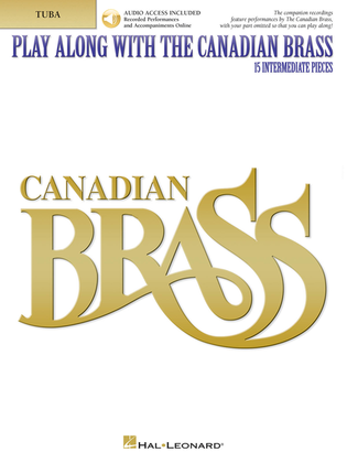 Book cover for Play Along with The Canadian Brass – Tuba (B.C.)