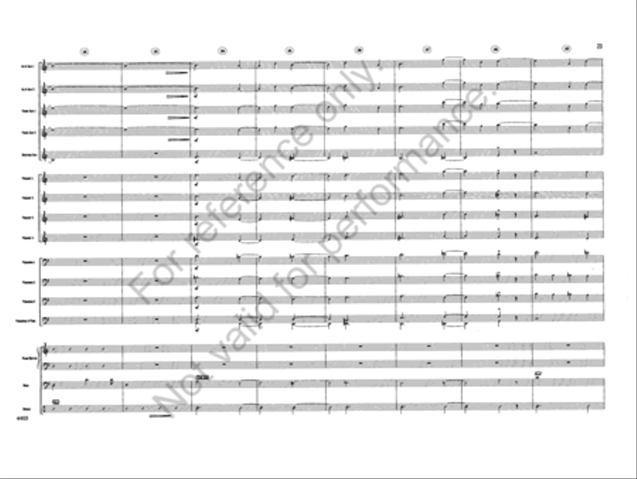 Speed Trap Speed Trap Jazz Ensemble scores gallery preview page 22