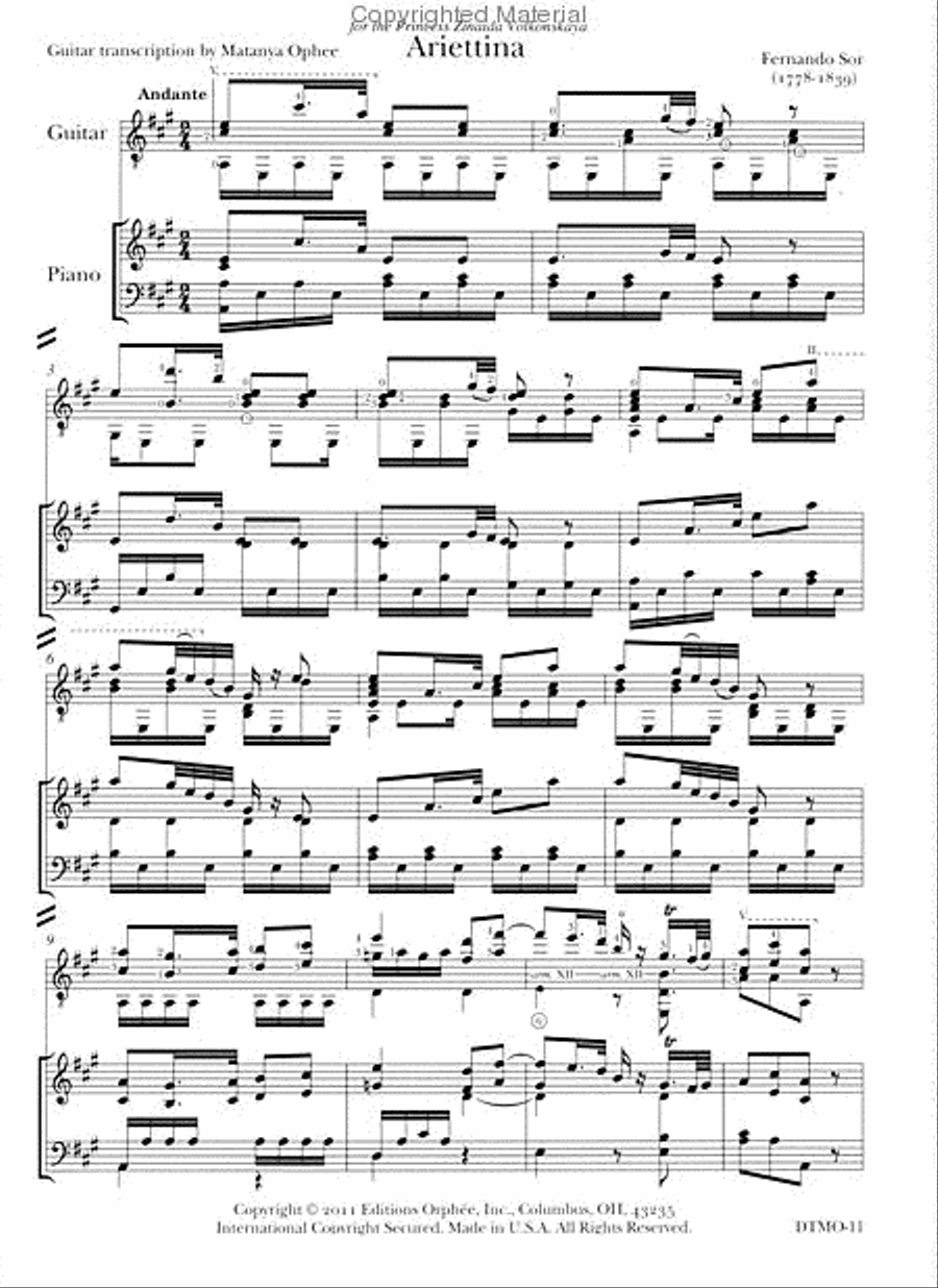 Ariettina Chamber Music scores gallery preview page 2