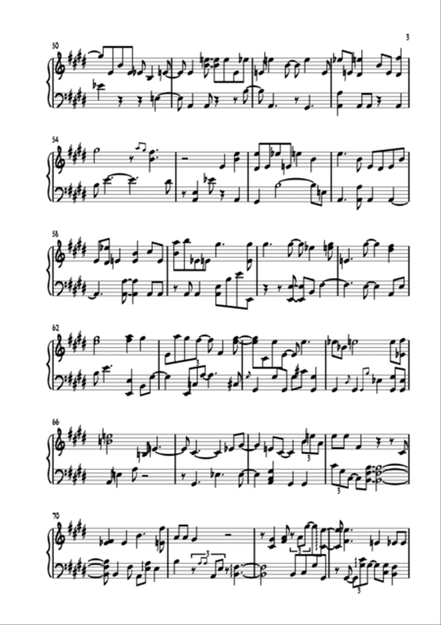My Heart Will Go On (love Theme From 'titanic') Piano Solo scores gallery preview page 3