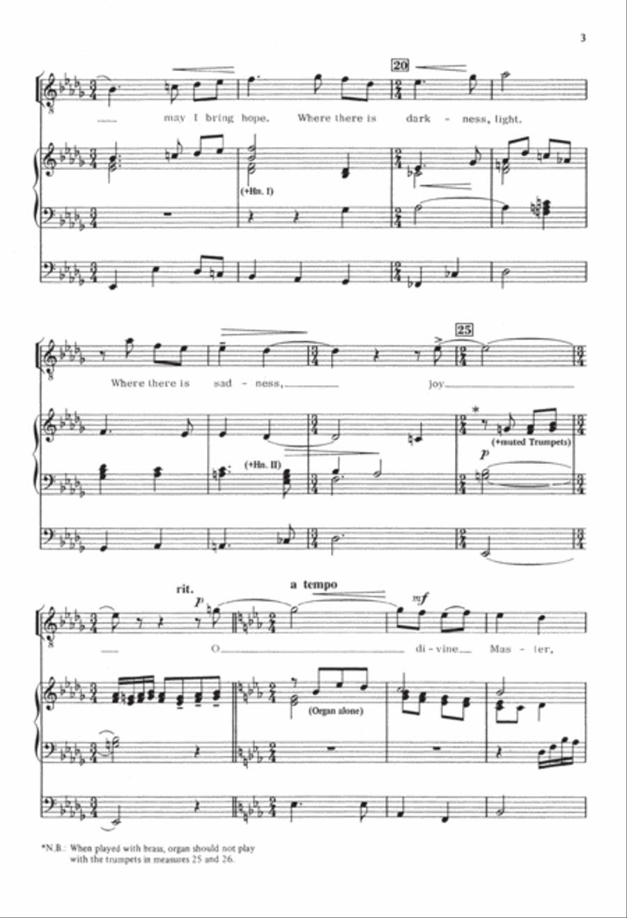 Franciscan Canticles Franciscan Canticles 4-Part scores gallery preview page 3