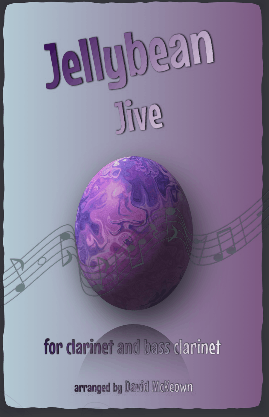 The Jellybean Jive for Clarinet and Bass Clarinet Duet by David McKeown Clarinet Duet - Digital Sheet Music
