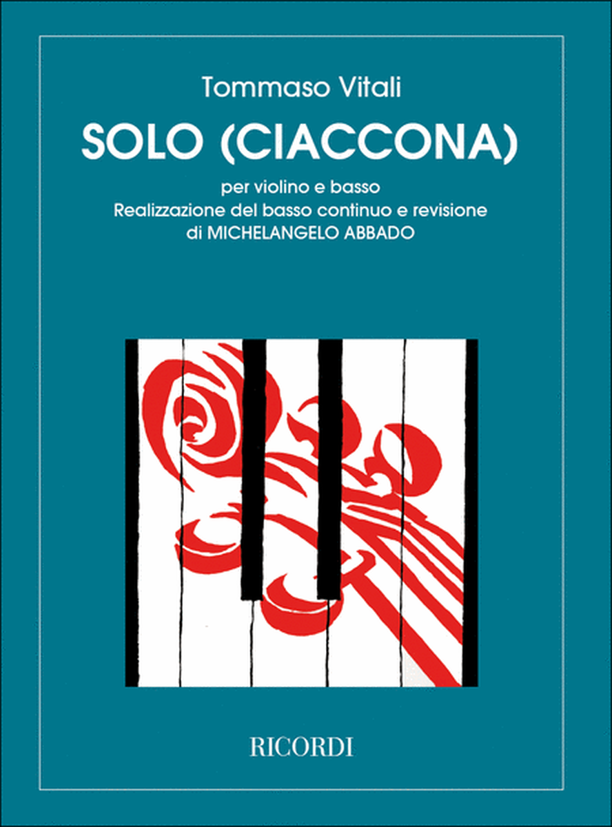 Solo (Ciaccona) Per Violino E Basso