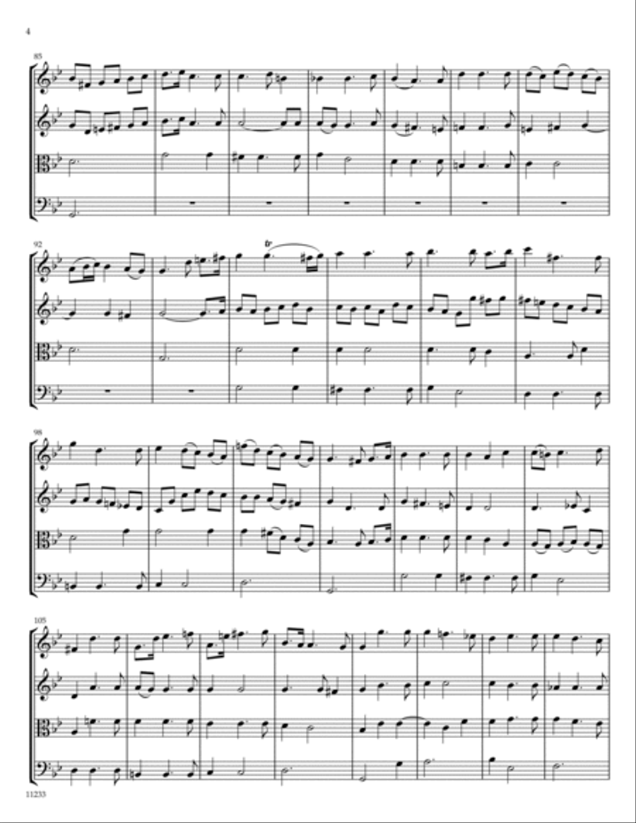 Chacony String Quartet scores gallery preview page 4