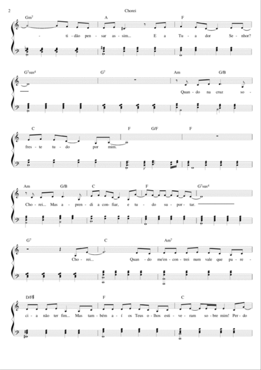 Chorei Piano scores gallery preview page 2