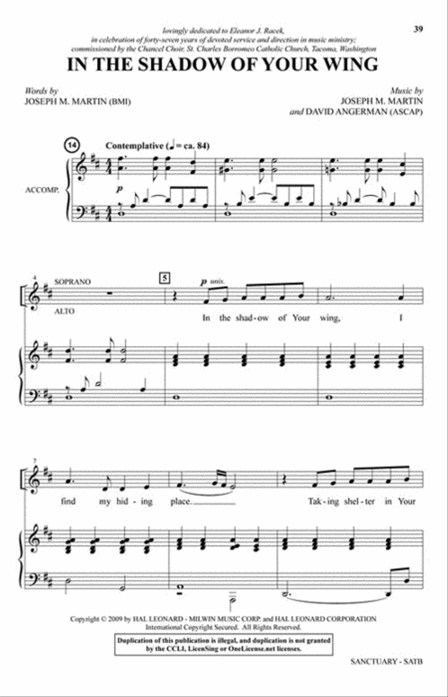 Sanctuary Sanctuary 4-Part scores gallery preview page 6