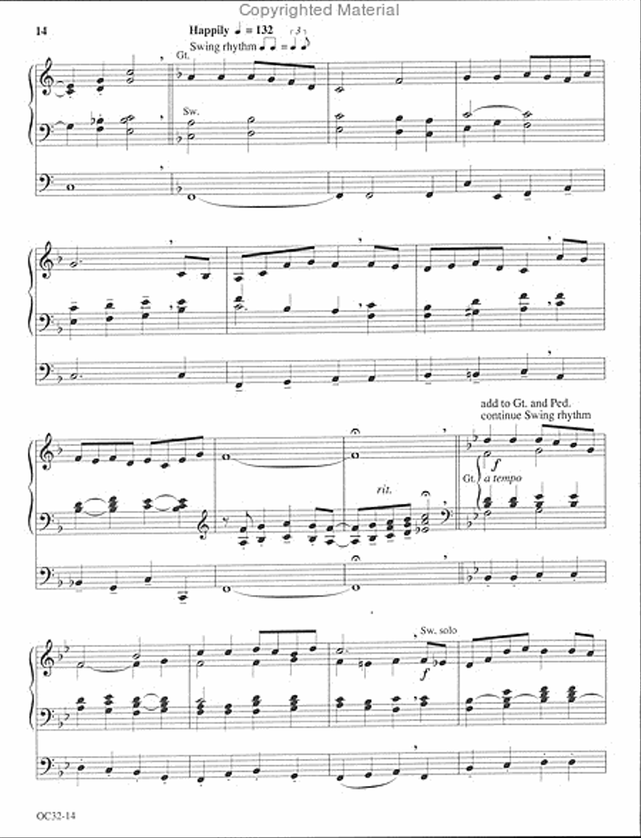 Jesus Loves Me, This I Know - Linker Organ scores gallery preview page 9