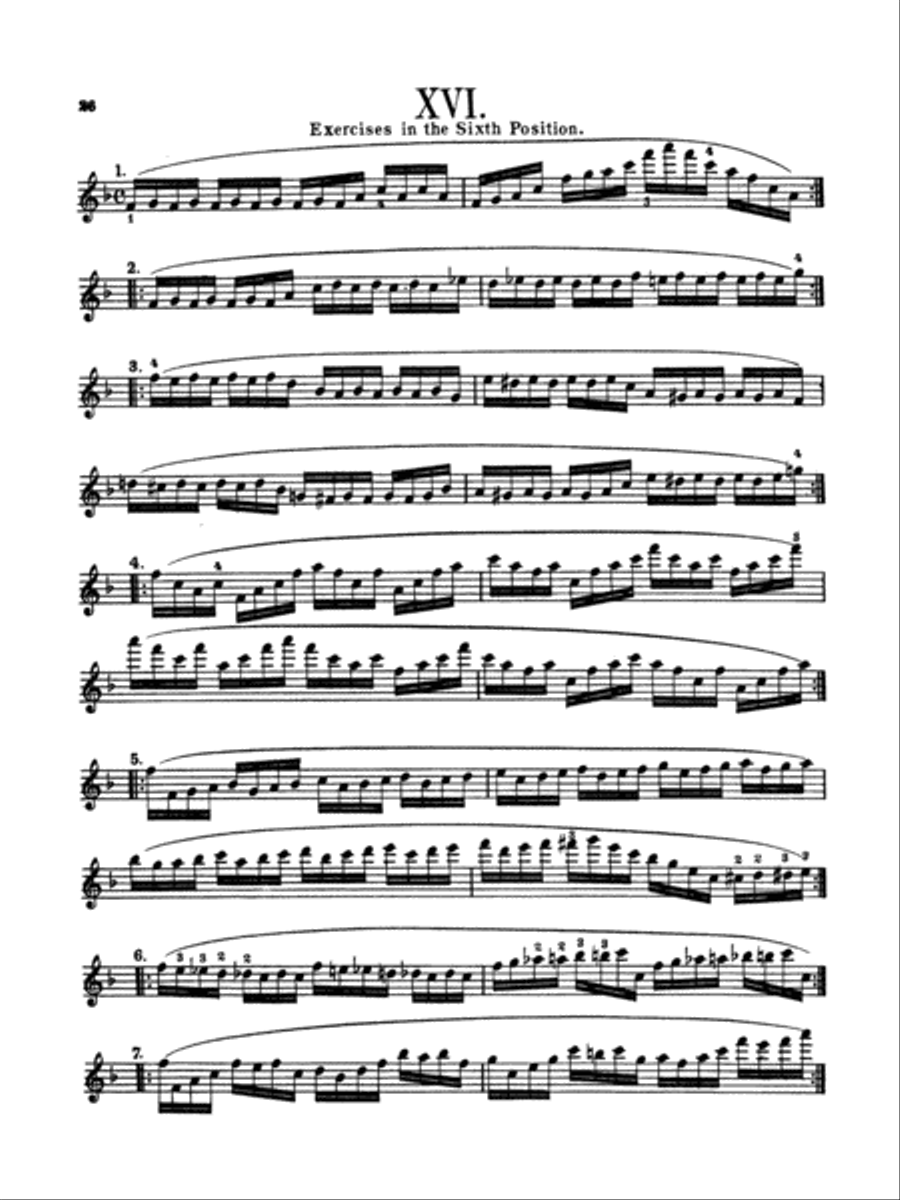 Schradieck: Complete Scale Studies Part scores gallery preview page 1