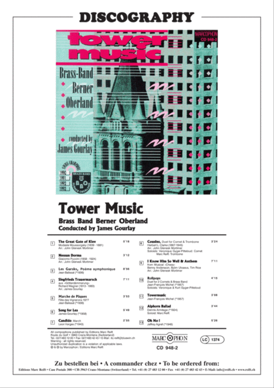 Nessun Dorma Brass Band scores gallery preview page 3