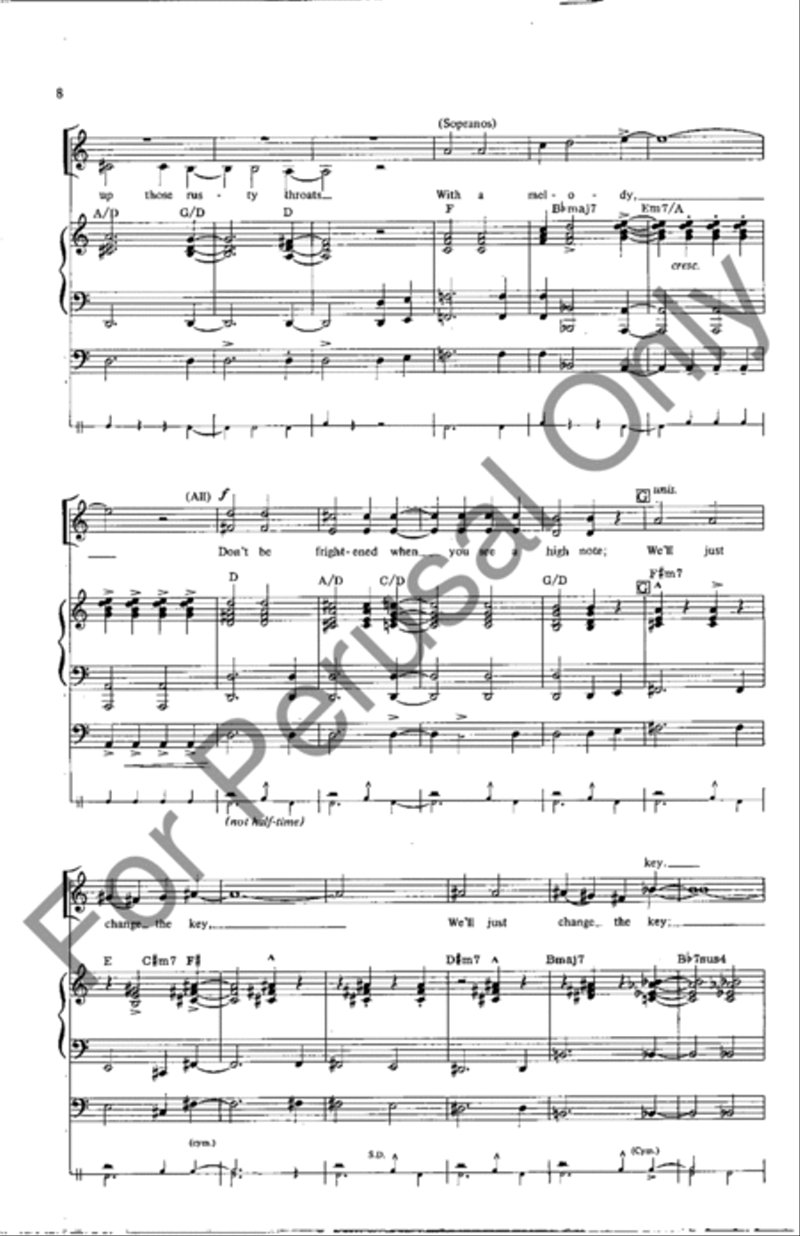 Sing It! Sing It! SA scores gallery preview page 7