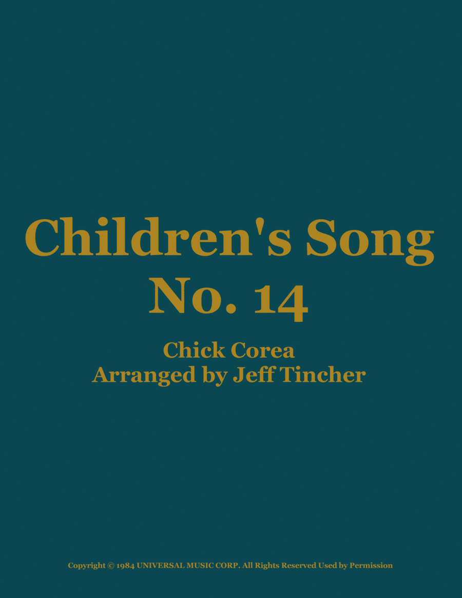 Children's Song No. 14 image number null
