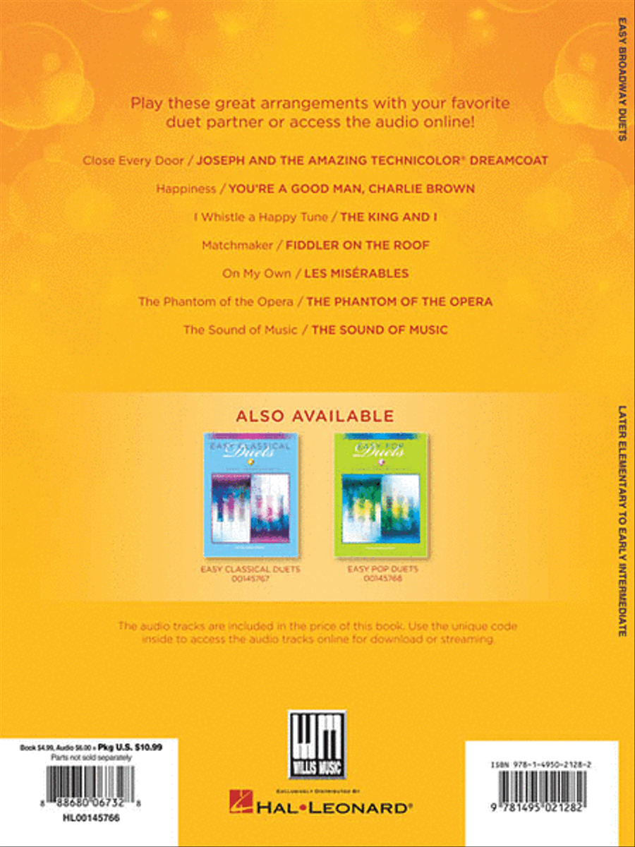 Easy Broadway Duets Easy Broadway Duets Easy Piano scores gallery preview page 2