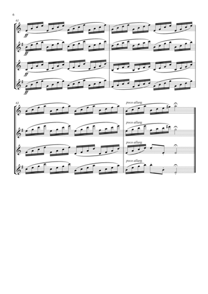 Passacaglia from harpsichord suites №7 SATB image number null