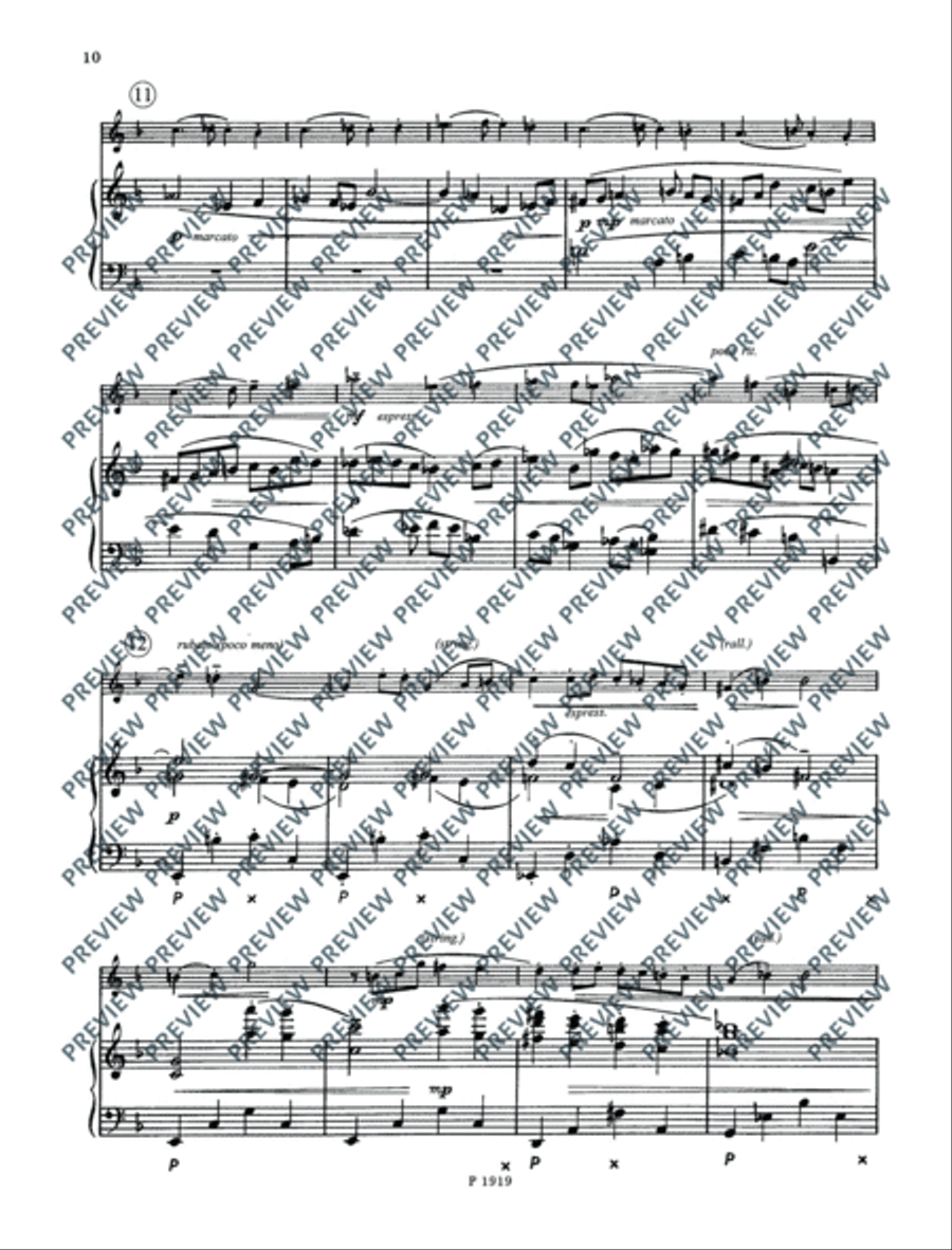 Sonata Sonata Piano Accompaniment scores gallery preview page 11