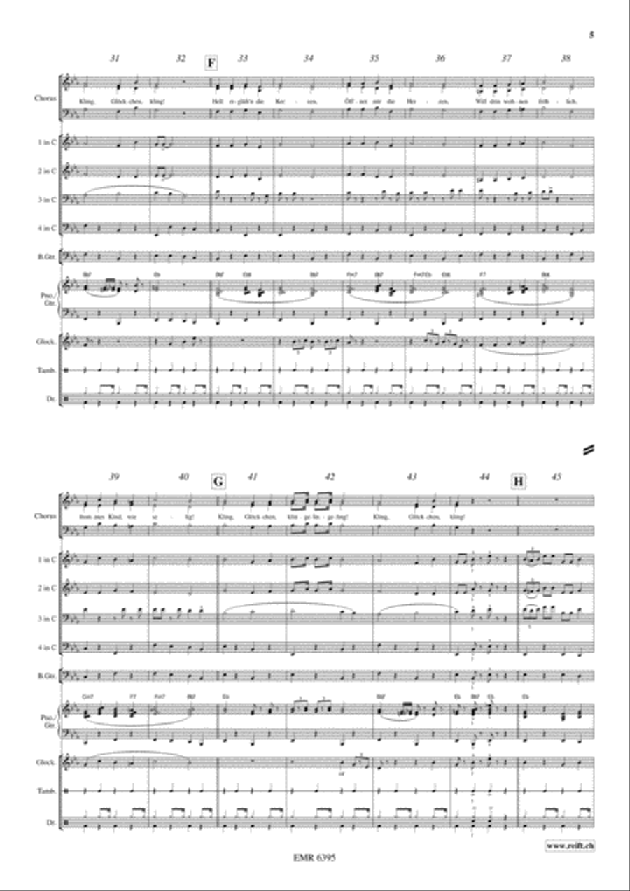 Kling Glockchen Brass Ensemble scores gallery preview page 6