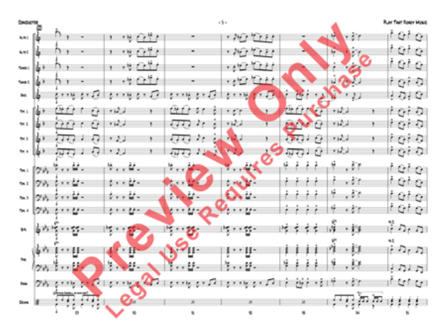 Play That Funky Music Jazz Ensemble scores gallery preview page 8