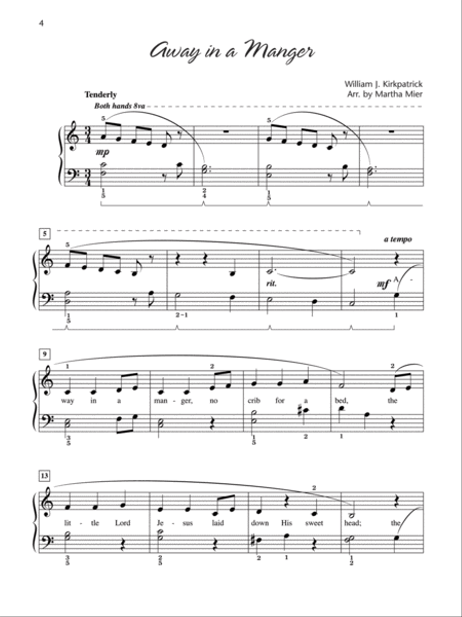 Christmas Delights, Book 3 Piano Solo scores gallery preview page 2